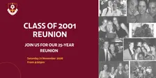 Class of 2001 - 25 Year Reunion