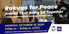 Rakugo for Peace: Stories That Bring Us Together