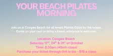 PN Pilates Haus x Coogee Beach