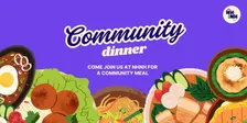 Friday Community Dinner @ Notting Hill Neighbourhood House