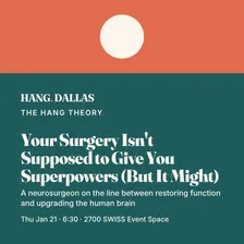 Your Surgery Isn't Supposed to Give You Superpowers (But It Might)