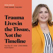 Trauma Lives in the Tissue, Not the Timeline