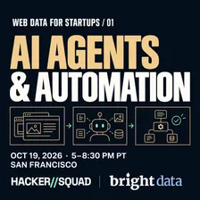 Web Data for Startups #01 — AI Agents & Automation
