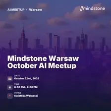 Mindstone Warsaw October AI Meetup