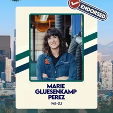 Seattle Week of Action: Canvassing for Marie Gluesenkamp Perez