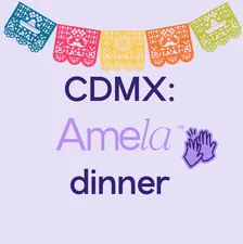 CDMX: Amela Dinner 🍷💜