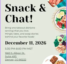 Snack & Chat Holiday Edition!: A Networking Event for Healthcare Professionals