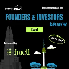 KBW2026 Founders & Investors Brunch ✨ (invite only)