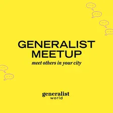 📍🏙 Chicago - Generalist World Meetup