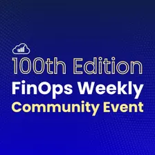 FinOps Weekly Community Event 2026