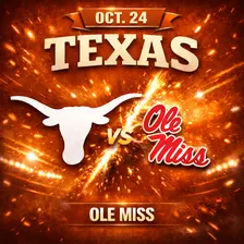 Texas Longhorns vs Ole Miss Rebels @ DKR