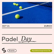 Swisspreneur Padel Tournament