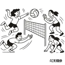 AI木曜会┃⚠️Paypay送金⚠️ 第37回バレーしよう会|@大蔵第二運動場