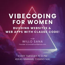 Vibecoding for Women: Building Websites & Web Apps with Claude Code