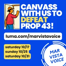 NO on Prop 43 Canvass