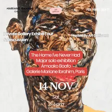 ✨ Paris | Private Solo Exhibition Tour, Wine & Discussion | Amoako Boafo: The Home I’ve Never Had
