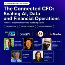 The Connected CFO: Scaling AI, Data and Financial Operations