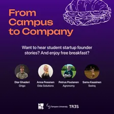 From Campus to Company - Student startup stories & breakfast