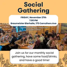 Casual Social Gathering—November