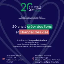 Ensemble2générations : 20 ans à créer du lien
