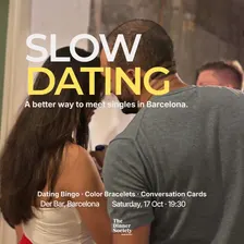 Slow Dating: Meet Singles in Barcelona