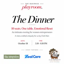 The Family Dinner - An Intimate Evening for Women Entrepreneurs