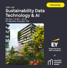 Sustainability Data, Technology & AI – Unlocking the Full Potential of Sustainability Data through Technology and AI