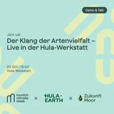 Der Klang der Artenvielfalt – Live in der Hula-Werkstatt