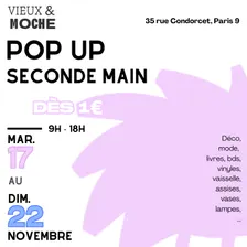Pop up Vieux & Moche - Septembre