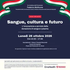 Sangue, cultura e futuro. L’innovazione a servizio della donazione di sangue e plasma.