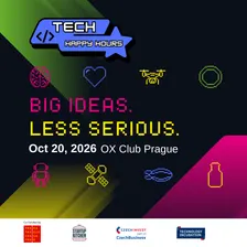 Tech Happy Hours 2026 - Prague's flagship startup event.