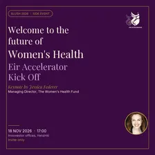 Welcome to the Future of Women’s Health: Eir Accelerator Kick-Off with Jessica Federer