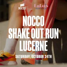 NOCCO x LuLu's SHAKE OUT RUN LUCERNE