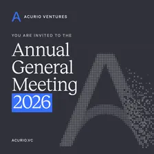Acurio Ventures - Annual investors’ meeting 2026