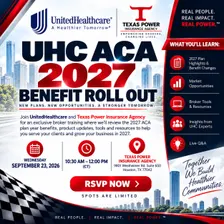 UHC ACA/Texas Power Insurance Benefit Roll Out