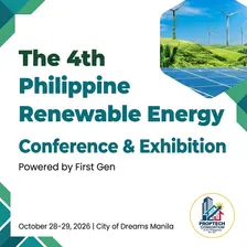 The 4th Philippine Renewable Energy Conference & Exhibition [Partner event]