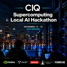 CIQ Supercomputing Local AI Hackathon