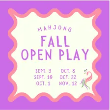 Oct. 22 - Mahjong Night