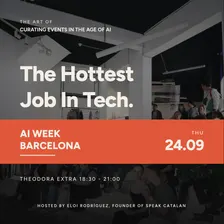 The Art of Curating Events in the Age of AI · Afterwork