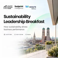 Sustainability Leadership Breakfast Munich | How Sustainability Drives Business Performance