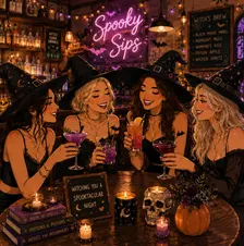 Friends & Follies Spooky Sips @ The Crypt