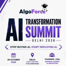 AlgoForce AI Transformation Summit Delhi 2026