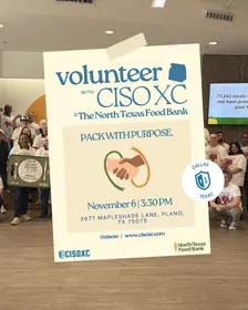 Dallas CISO XC Volunteer Event & Happy Hour