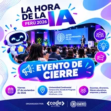 🎉 La Hora de la IA Perú 2026 | Evento de Cierre