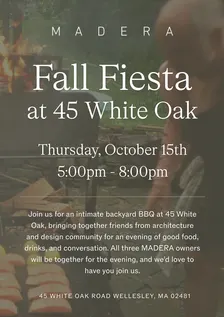 Fall Fiesta at 45 White Oak