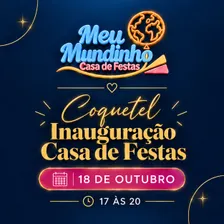 Coquetel De Inauguração