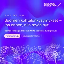 Suomen kohtalonkysymykset – jos ennen, niin myös nyt