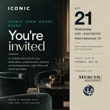 Iconic Open House Event