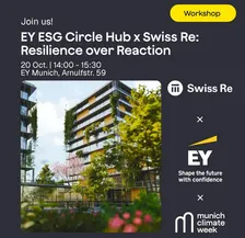 ESG Circle Hub EY x Swiss Re: Resilience over Reaction - Managing Climate Risks in Practice