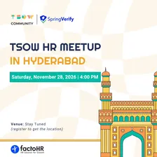 TSOW HR Meetup in Hyderabad